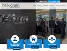 Tablet Screenshot of heikenergy.com